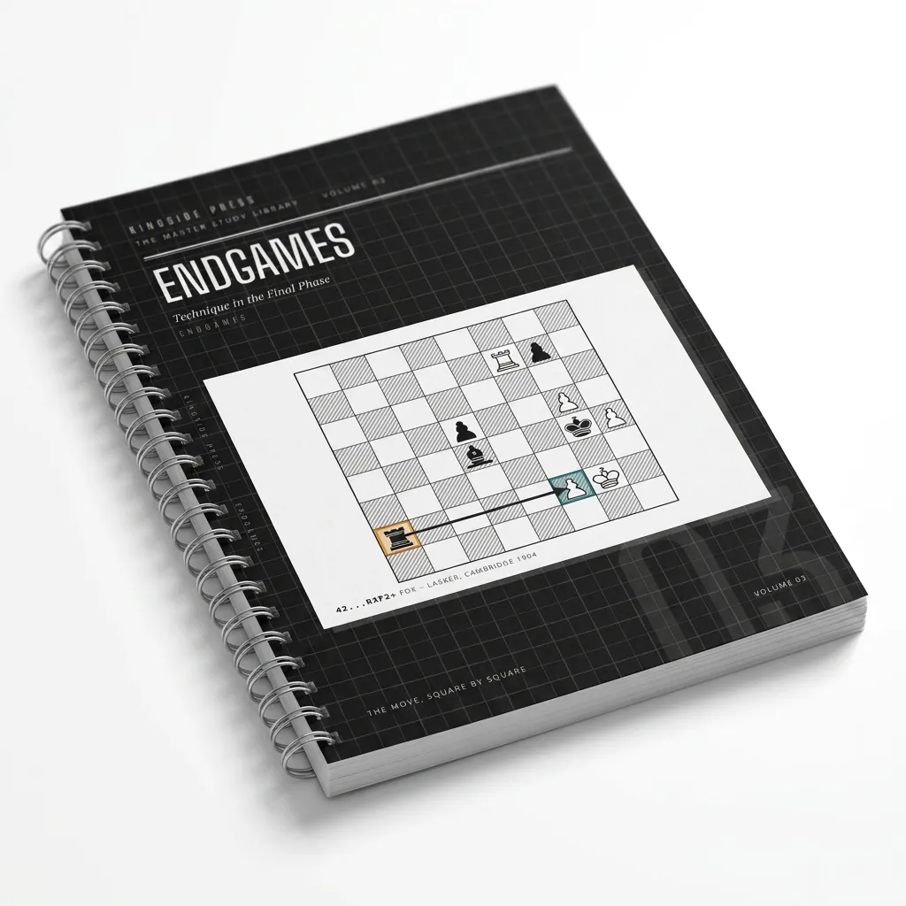 Volume 3: Endgames — spiral-bound chess workbook