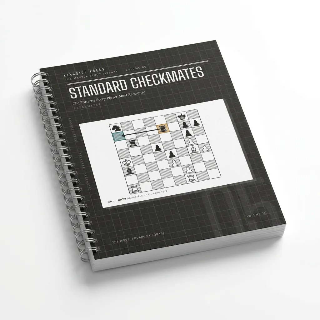 Volume 5: Standard Checkmates — spiral-bound chess workbook